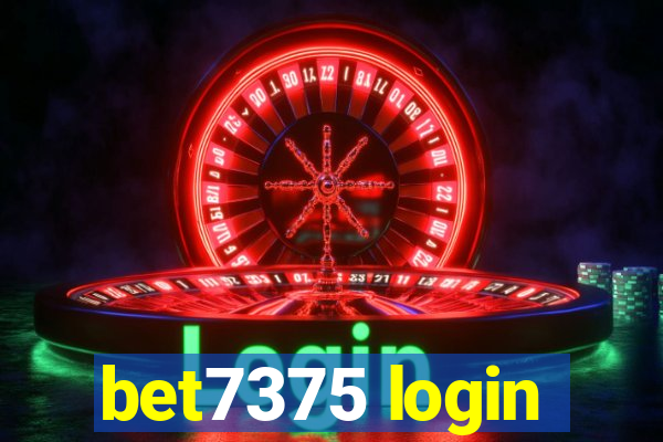bet7375 login